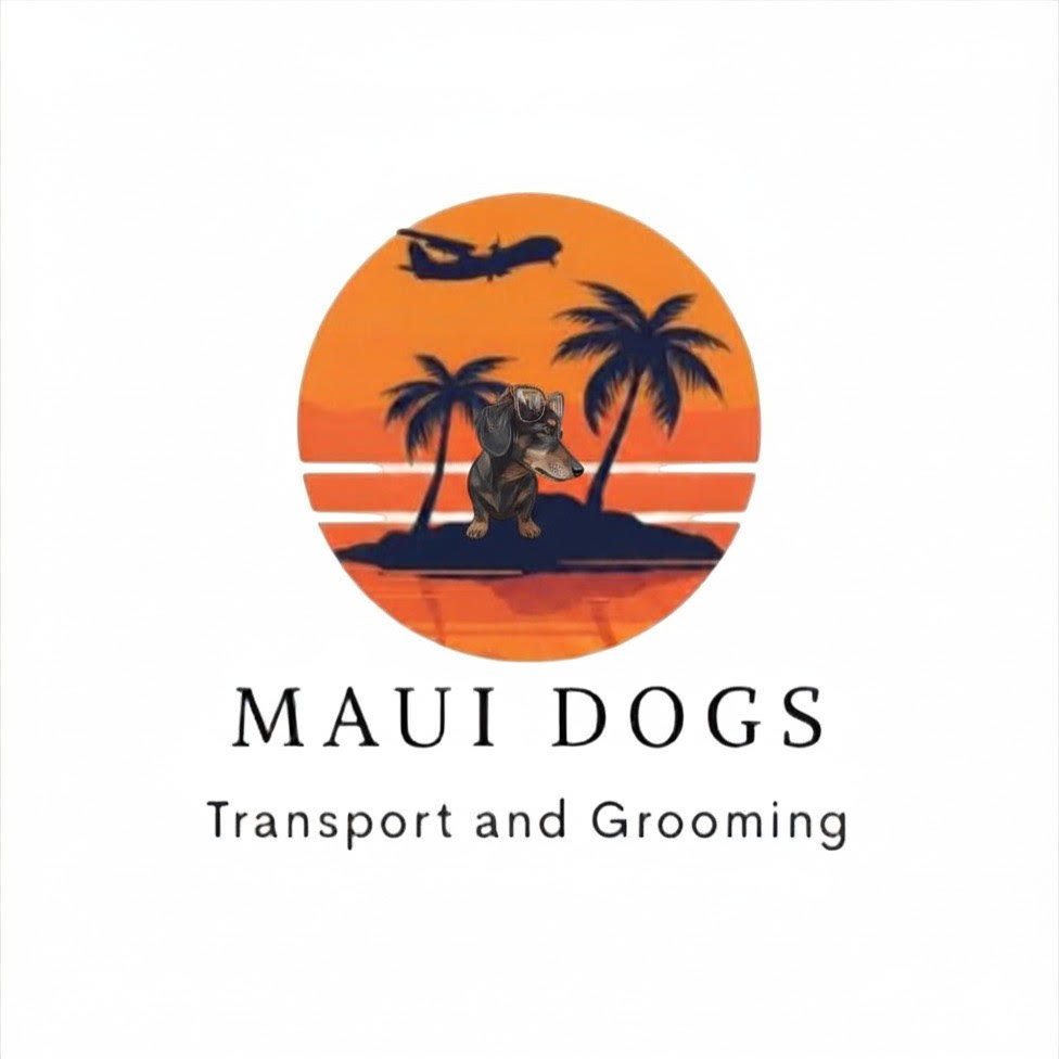 Maui Dogs Transport and Grooming logo